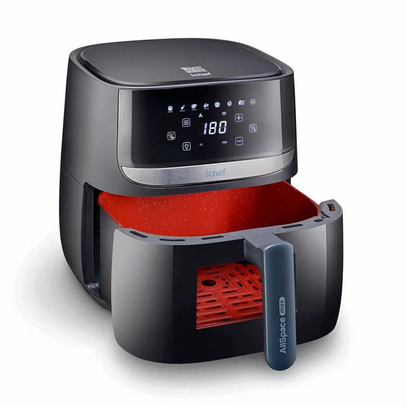 Fritadeira Elétrica Airfryer Vision Max Ichef 5,7L