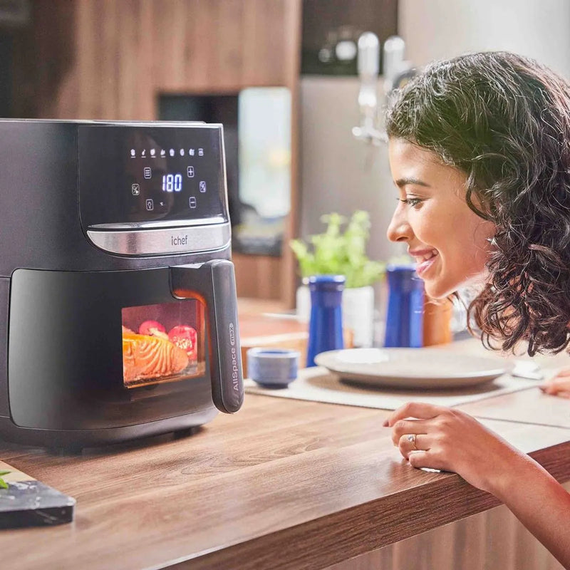 Fritadeira Elétrica Airfryer Vision Max Ichef 5,7L